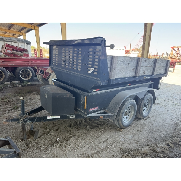 2019 PORT CITY 6x8 Dump Trailer