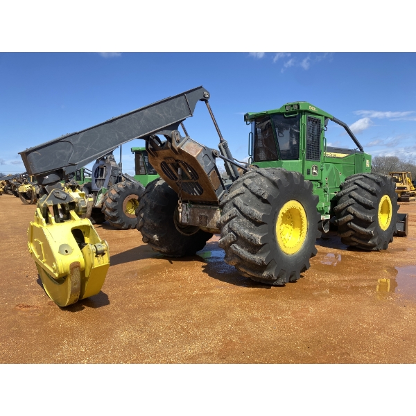 2021 JOHN DEERE 848L-II Skidder - J.M. Wood Auction Company, Inc.
