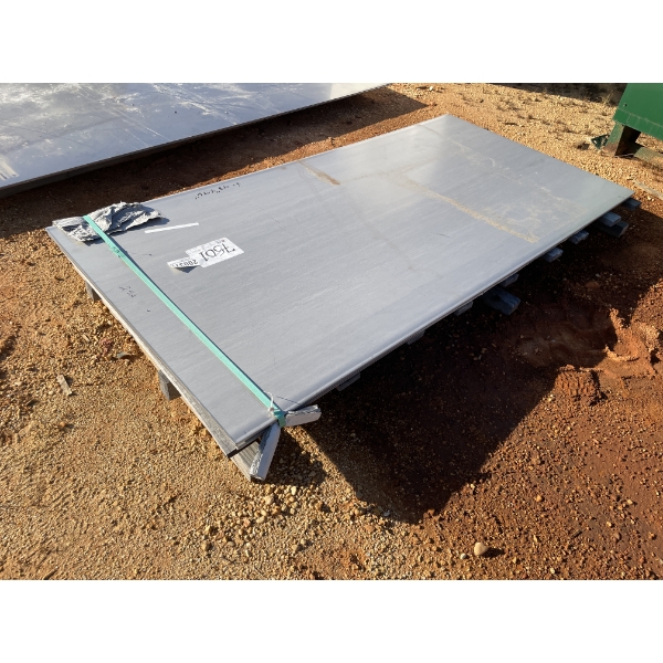 (2) STAINLESS STEEL PLATE