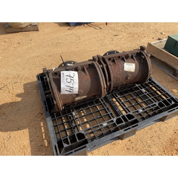 8" X 6" STEEL "T" PIPE (2) EA