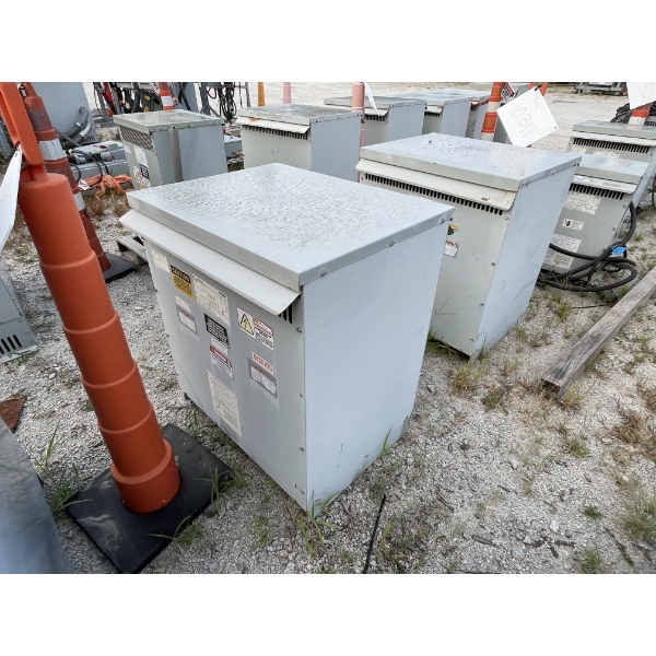 (2) 480 VOLT TRANSFORMERS