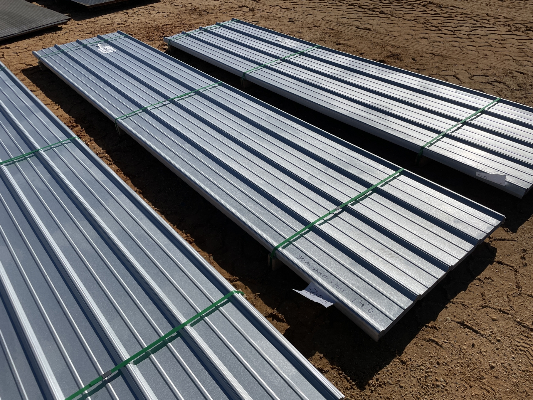 Domtek Low Rib GALVANIZED LOW RIB 3' X 14' X 29 GA - J.M. Wood Auction Company, Inc.