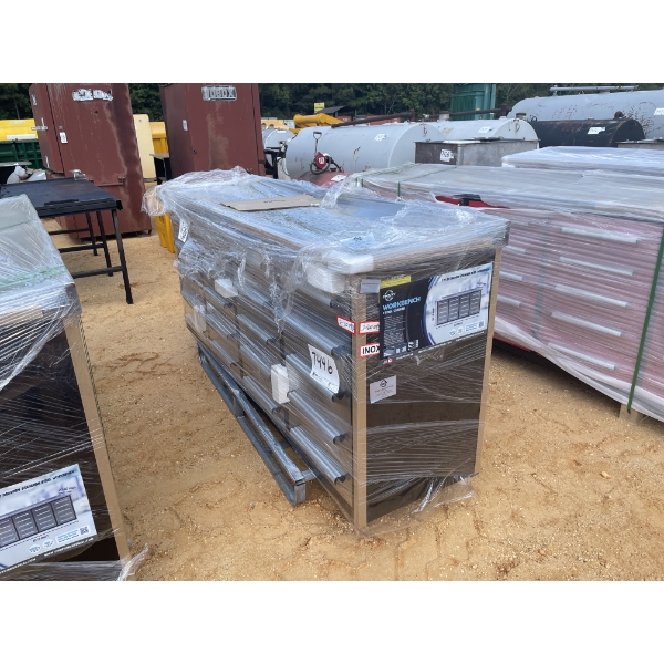 7 FT 20 DRAWERS WORKBENCH & TOOL CHEST