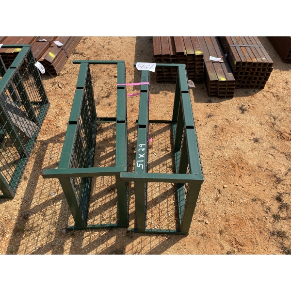 STORAGE RACKS- 48"W & 28"L (2)