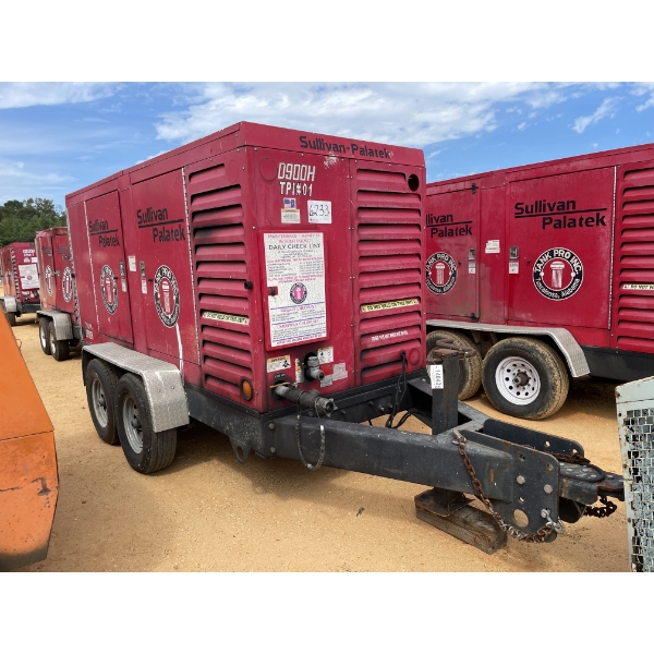 2013 SULLIVAN PALATEK 900 CFM Air Compressor