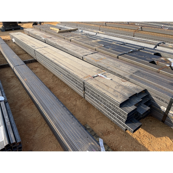 STEEL TUBE- 1/8" X 6" X 2" X 20' (18 PCS)