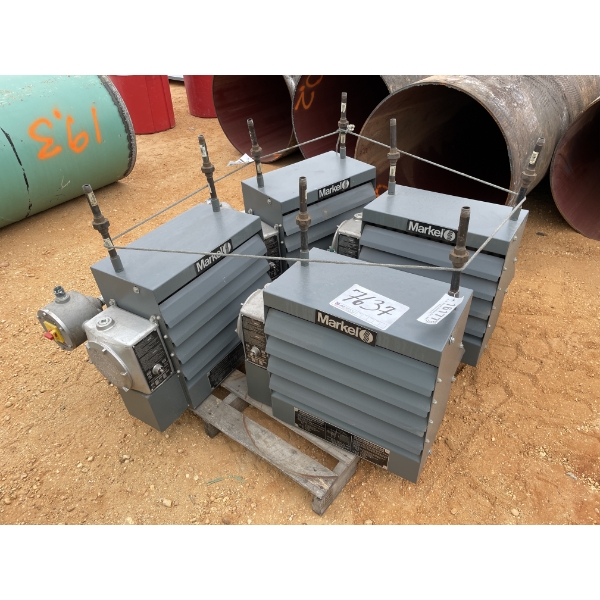 (4) GAS HEATERS