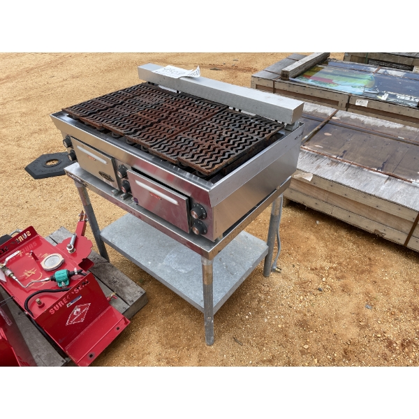STAR ELECTRIC GRILL & STAINLESS STEEL TABLE
