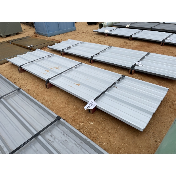 GALVALUME, 36" X 12", APPROX 26 GAUGE (APPROX 50 PIECES)