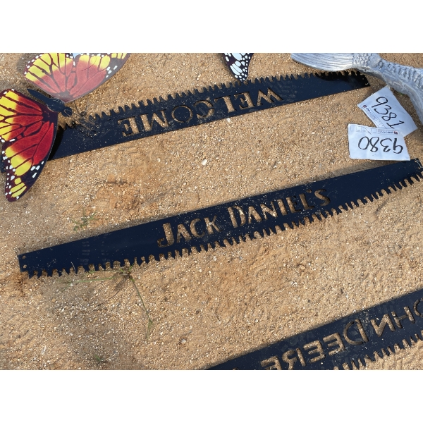 CROSS CUT SAW BLADE, JACK DANIELS CUTOUT