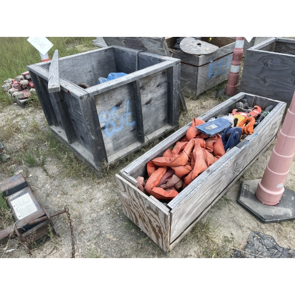 VARIOUS ENDLESS ROPE SLINGS & MISC RIGGING