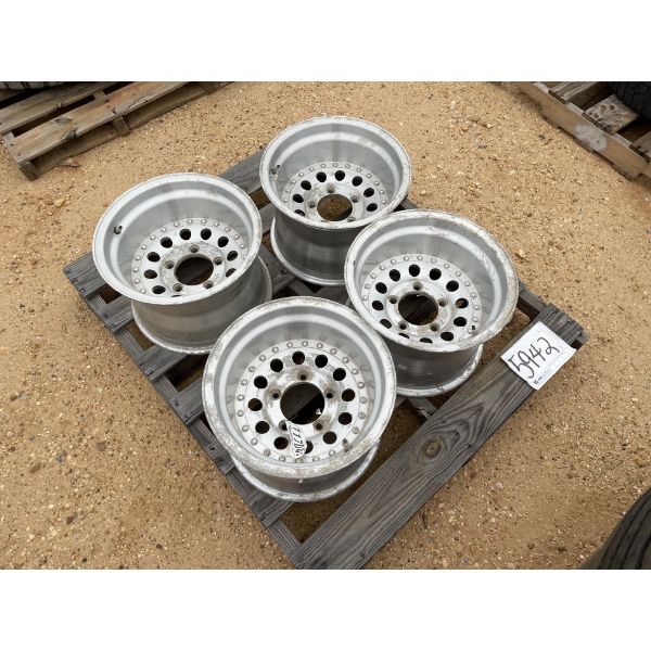 (4) ALUMINUM RIMS