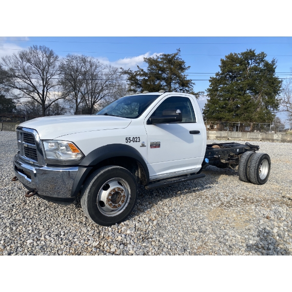 2012 RAM 5500 HEAVY DUTY Cab and Chassis Truck