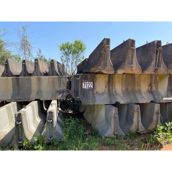 (12) CONCRETE BARRIERS