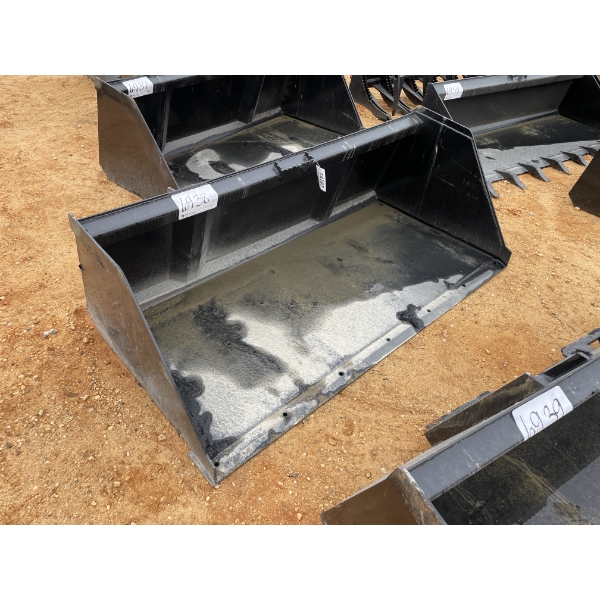 DEBRIS BUCKET, 78" W, fits skid steer loader