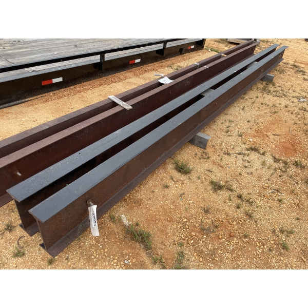 I-BEAM, 2 EA, 5"X12"WX22'L