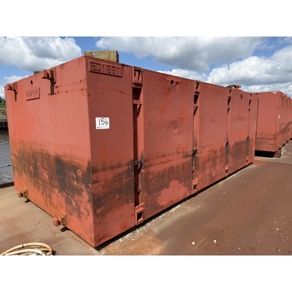 20' x 10' x 7' FLEXI FLOAT Barge
