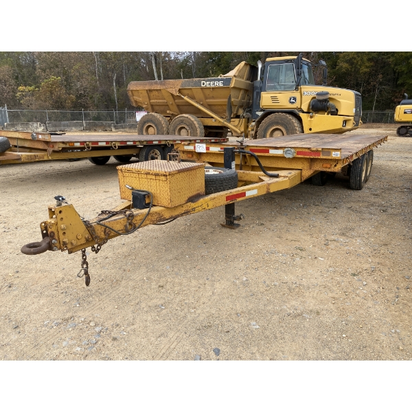 1978 HAULEASY 820 TILT DECK Tag Trailer