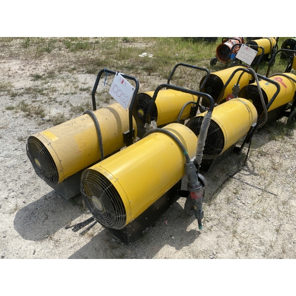 (4) FOSTORIA SHOP HEATERS