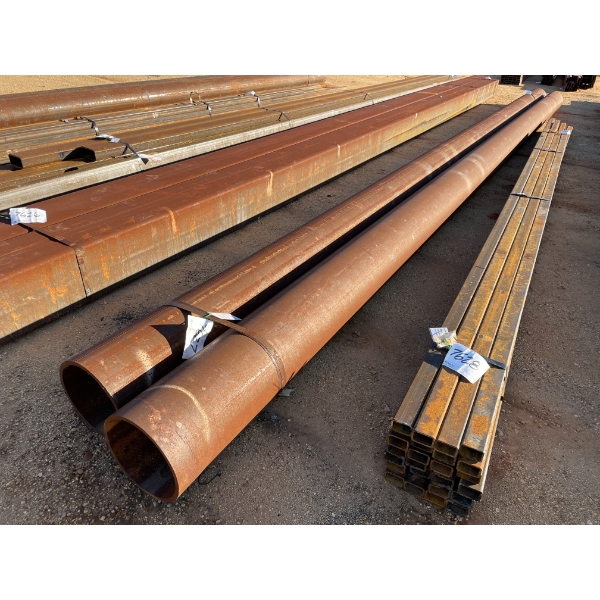 (2) PCS 14" PIPE, SCH80, 35'-35' LENGTH