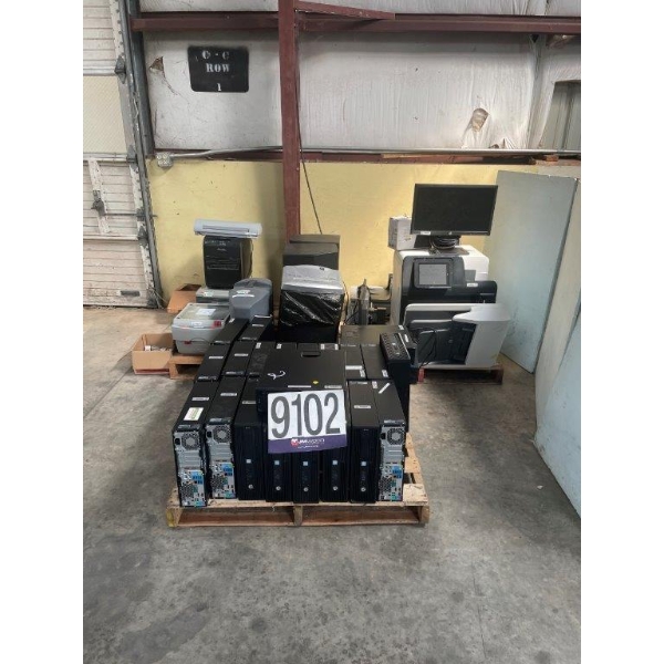 PRINTERS, CPUs, MONITORS, SHREDDERS