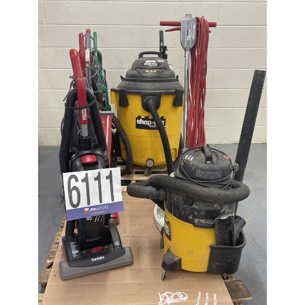 FLOOR BUFFER & VACUUMS
