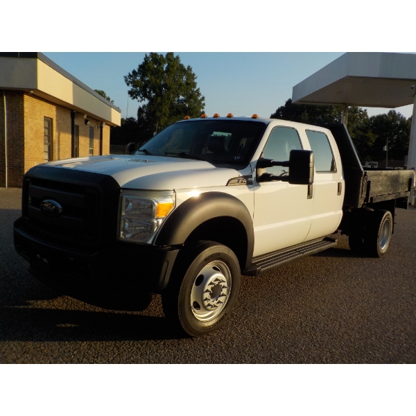 2016 FORD F450 Flatbed Truck
