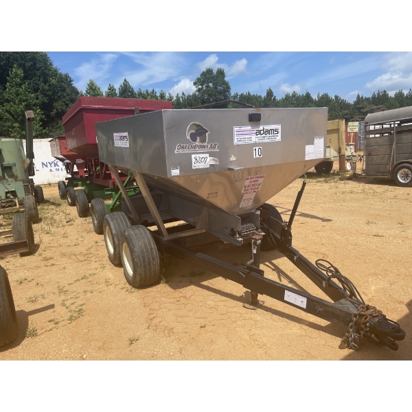 ADAMS FERTILIZER SPREADER TRAILER