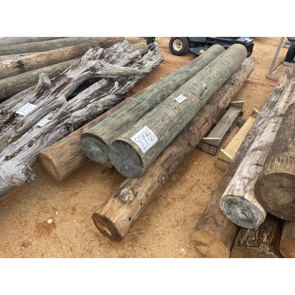120" TREATED FENCE POST (6 EACH)