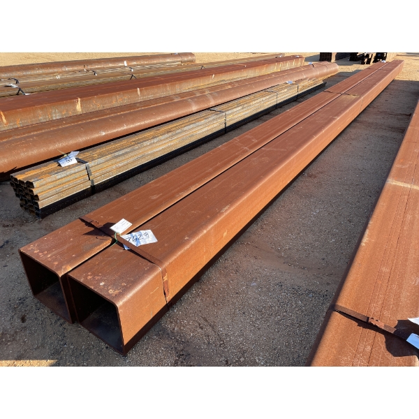 (2) PCS 1/2" X 14" SQUARE TUBE, 41' & 44'