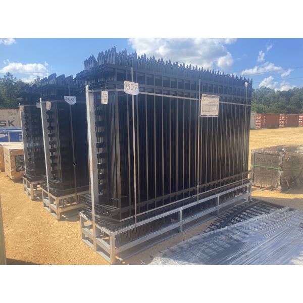 POWDER COATED STEEL FENCING