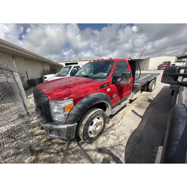 2013 FORD F450 Flatbed Truck