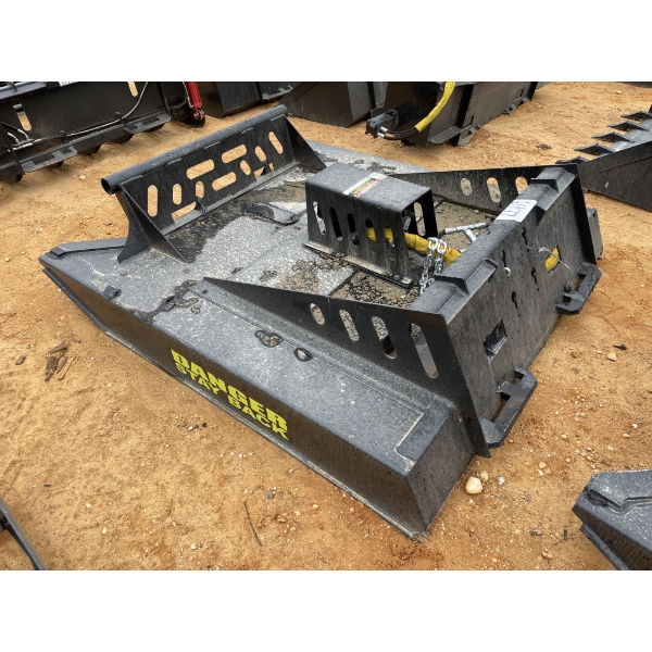 BRUSH CUTTER, 66"W, fits skid steer loader