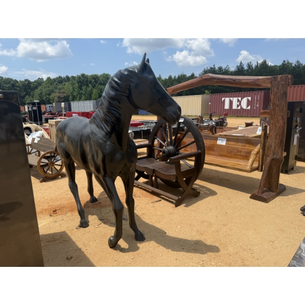 ALUM CAST HORSE