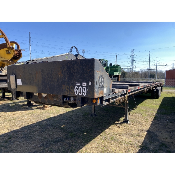 2009 FONTAINE EFTW-7-8053SLWK Flatbed Trailer