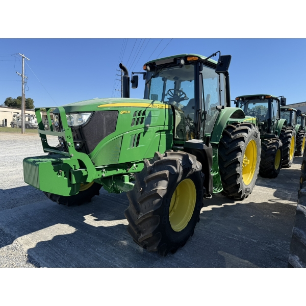 2019 JOHN DEERE 6155M Farm Tractor
