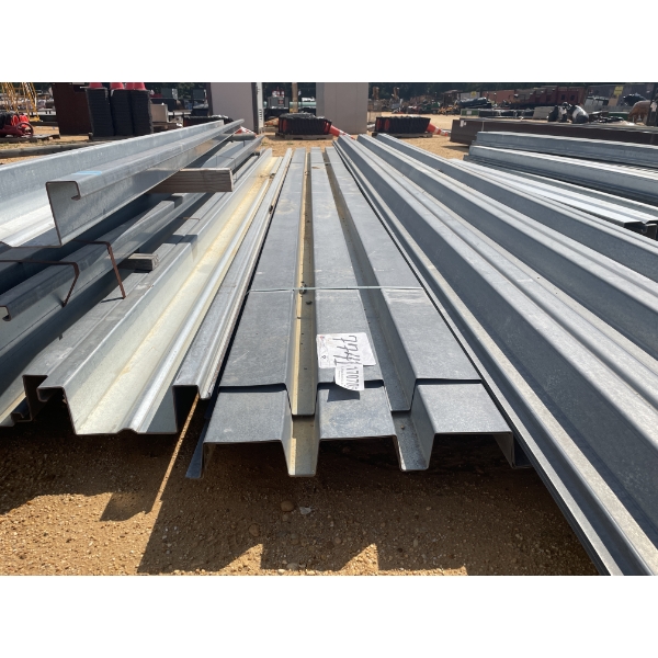 STEEL DECKING, 22' X 24"