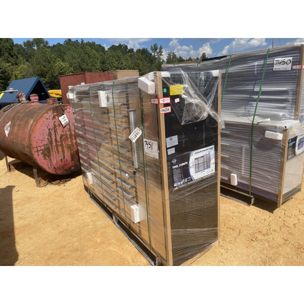 7 FT 35 DRAWER STAINLESS STEEL WORKBENCH