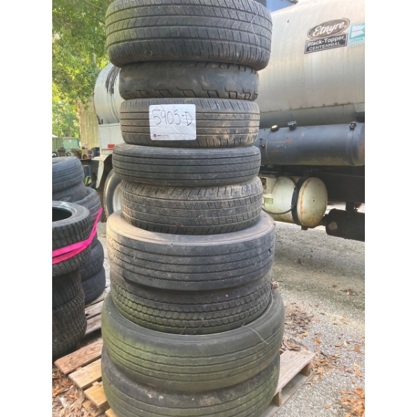 1 LOT OF TIRES
