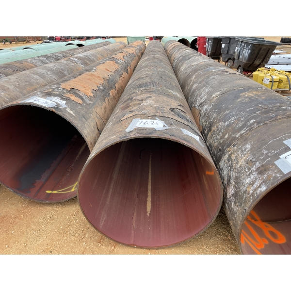 36" X 1/2" X 40' STEEL PIPE