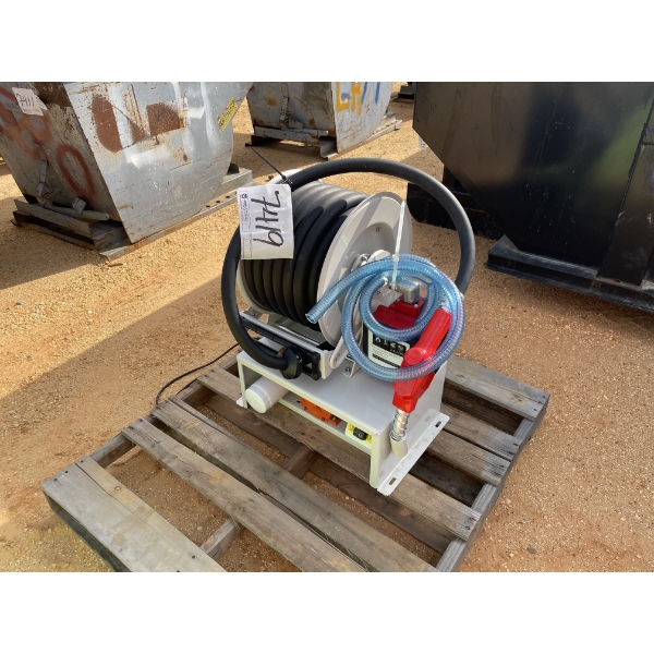 FUEL HOSE REEL & PUMP