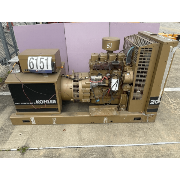 KOHLER FAST RESPONSE II 20 Generator