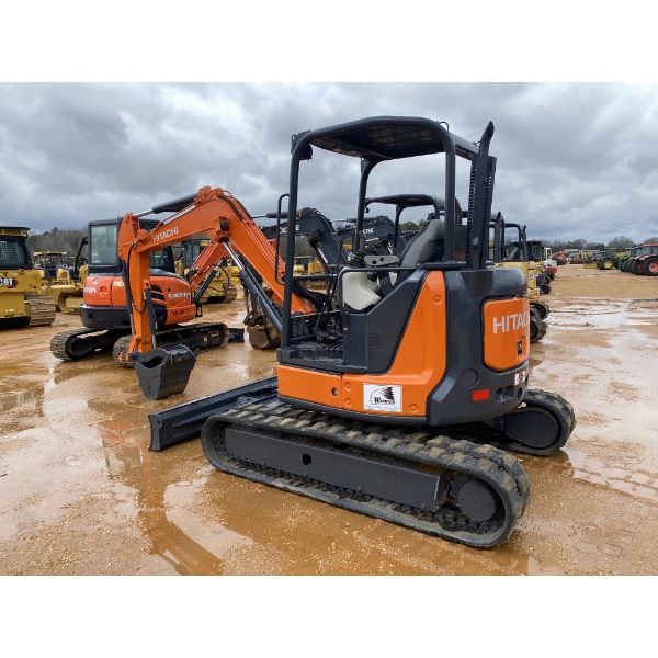 HITACHI ZX50U-5N Excavator - Mini - J.M. Wood Auction Company, Inc.