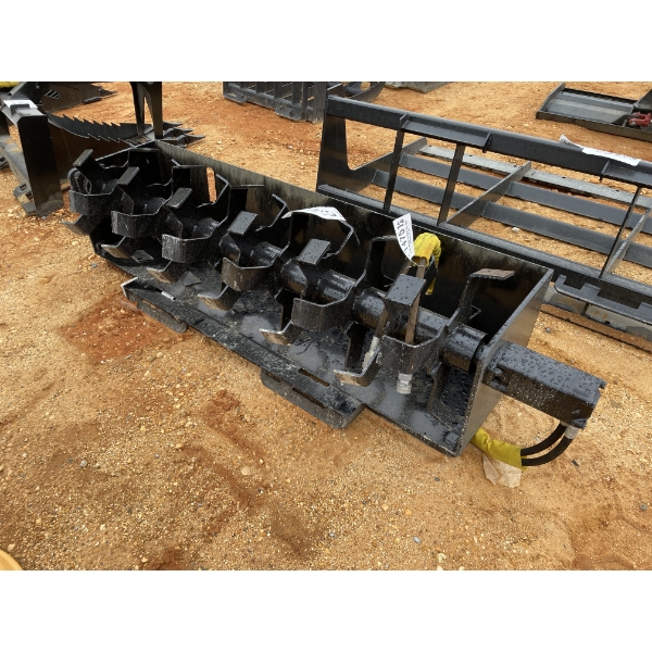 ROTOR TILLER, 72"W,  fits skid steer loader 