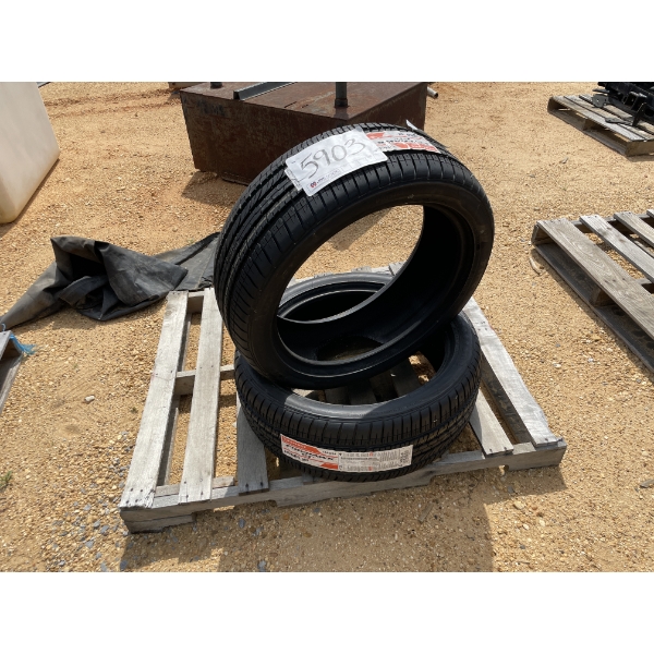 (2) FIRESTONE 245/45R20 TIRES