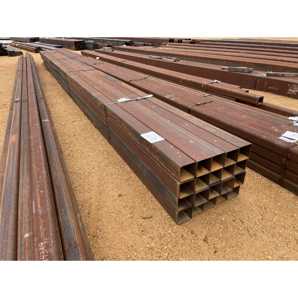 STEEL SQUARE TUBE,  1/8" X 5' X 30' (20)