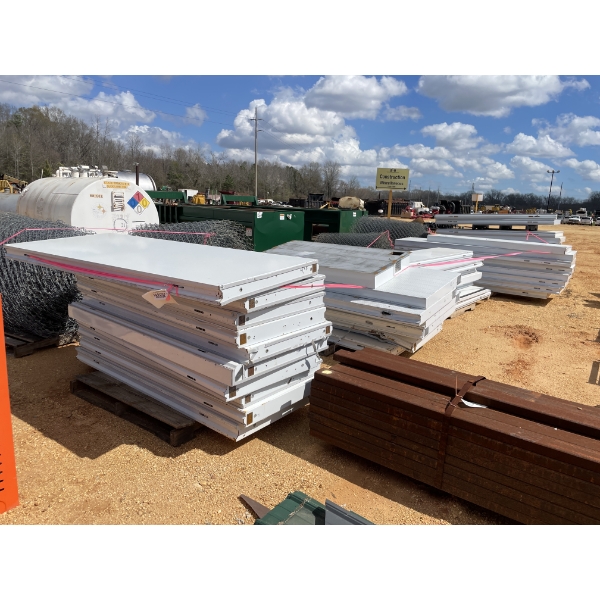 WALL PANELS FOR WALK IN FREEZER, 35"W X 88"H X 3-3/4"T, (8) PALLETS
