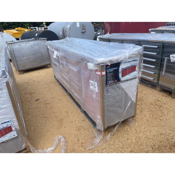 10 FT 15 DRAWERS WORKBENCH & TOOL CHEST