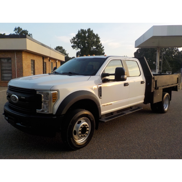 2018 FORD F450 Flatbed Truck