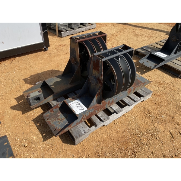 (2) CRANE IDLER SHEAVES